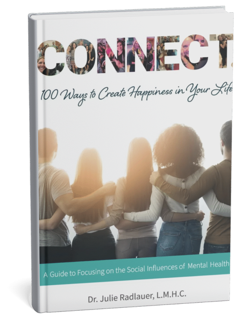 Connect. 100 ways to create happiness in your life by dr. Julie radlauer