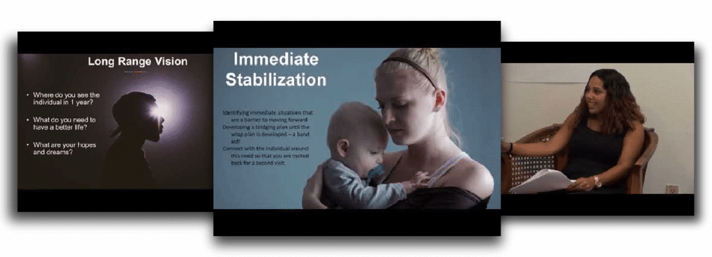 Wraparound video library